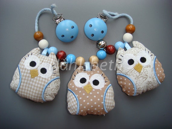 Pushchair chain Owls - The ORIGINAL -