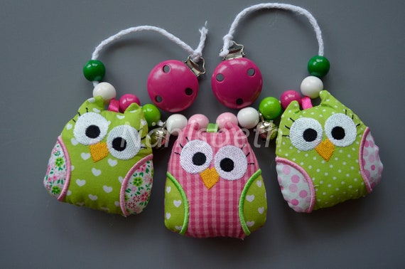 Pushchair chain Owls - The ORIGINAL -