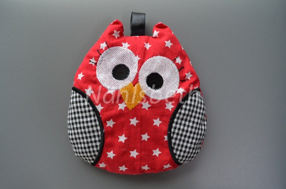 Owl cherry pillow