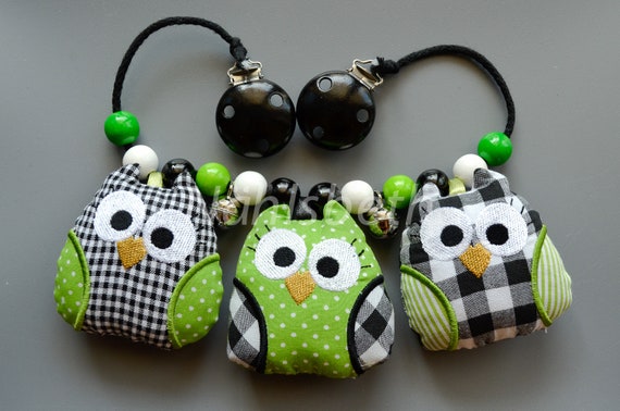 Pushchair chain Owls - The ORIGINAL -