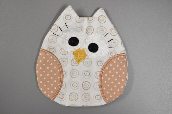 Owl cherry pillow Kirschkern-, Körnerkissen