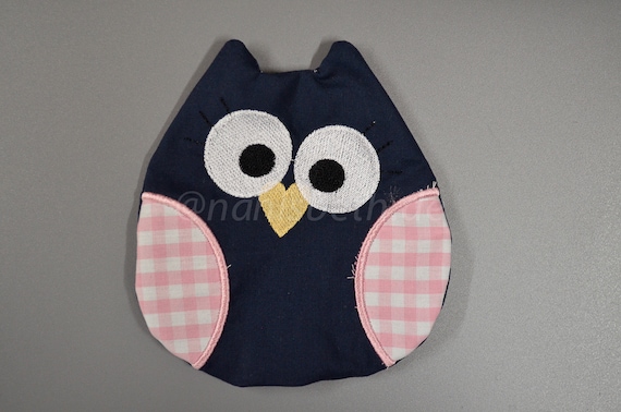 Owl cherry pillow Kirschkern-, Körnerkissen