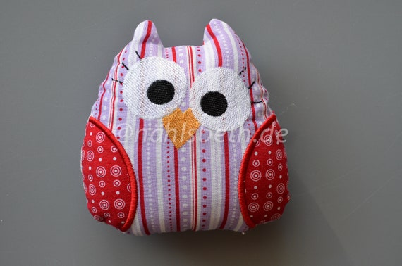 Owl cherry pillow Kirschkern-, Körnerkissen