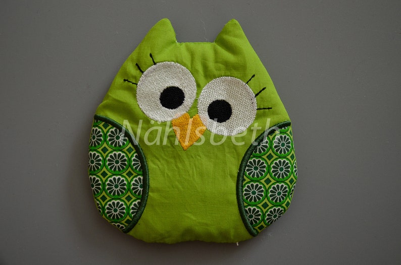 Owl cherry pillow image 1