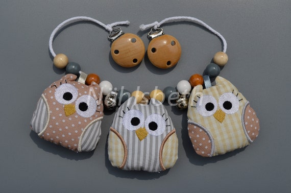 Pushchair chain Owls - The ORIGINAL -