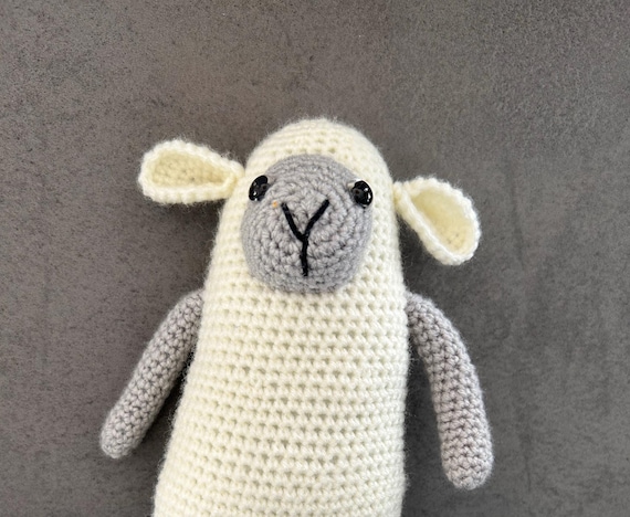 crochet animal, sheep