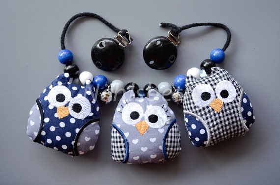 Pushchair chain Owls - The ORIGINAL -