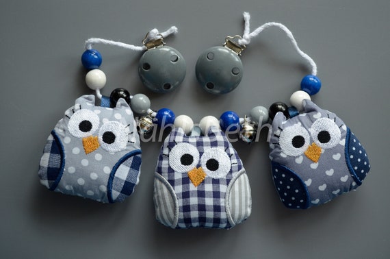 Pushchair chain Owls - The ORIGINAL -