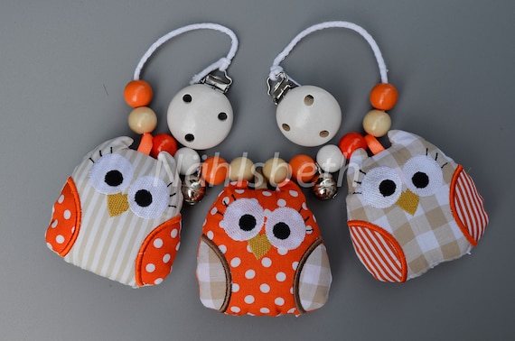 Pushchair chain Owls - The ORIGINAL -