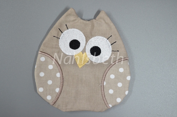 Owl cherry pillow