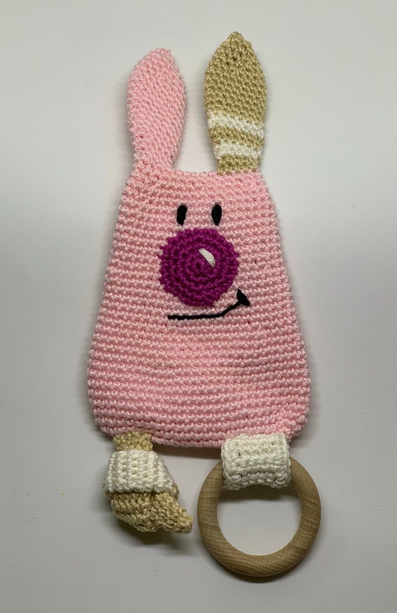 Crackling cloth rabbit