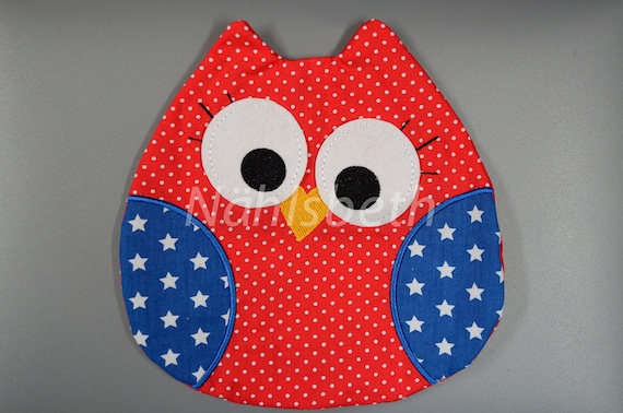 Owl cherry pillow