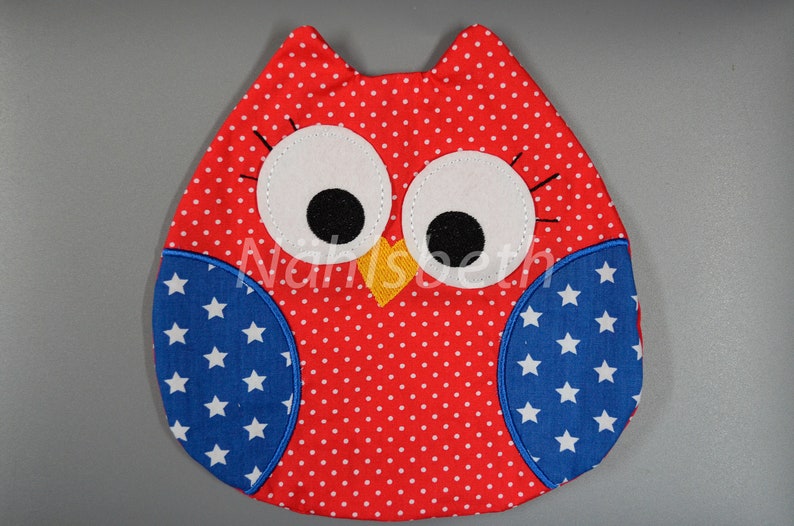 Owl cherry pillow image 1