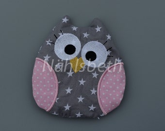 Owl cherry pillow