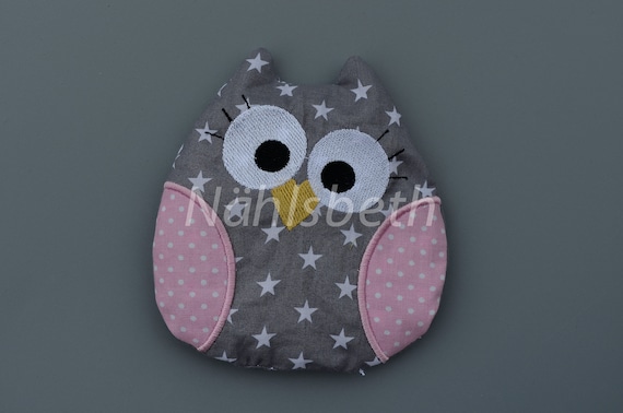 Owl cherry pillow