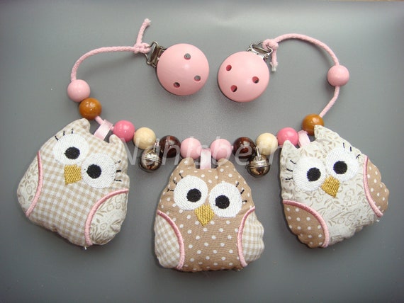 Pushchair chain Owls - The ORIGINAL -