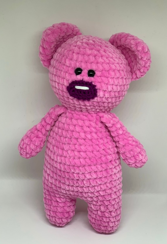 Crochet animal, bear, cuddly toy