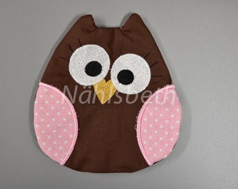 Owl cherry pillow