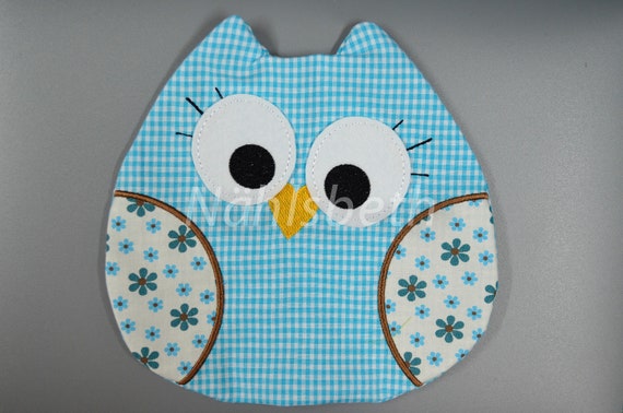 Owl cherry pillow