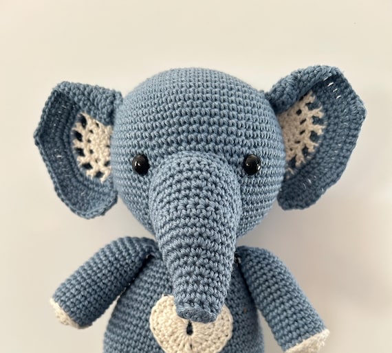 crochet animal, elephant
