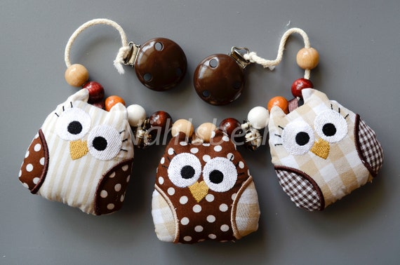 Pushchair chain Owls - The ORIGINAL -