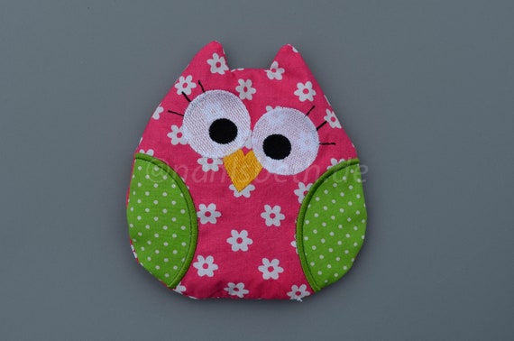 Owl cherry pillow