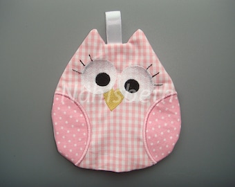 Owl cherry pillow