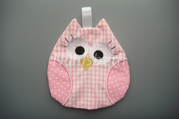 Owl cherry pillow