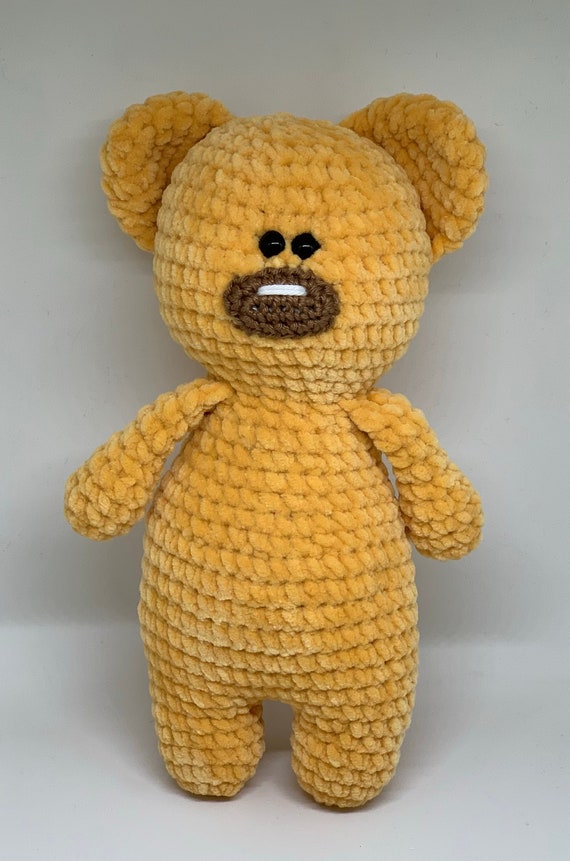 Crochet animal, bear, cuddly toy