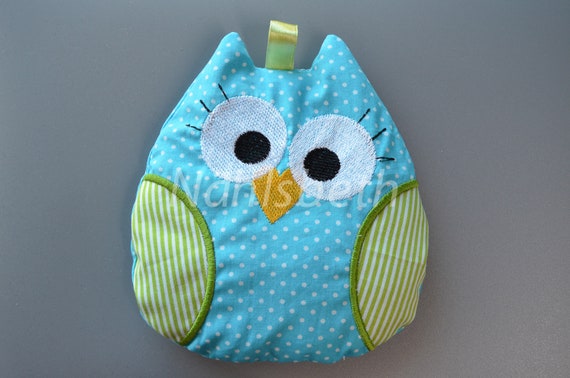 Owl cherry pillow