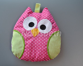 Owl cherry pillow