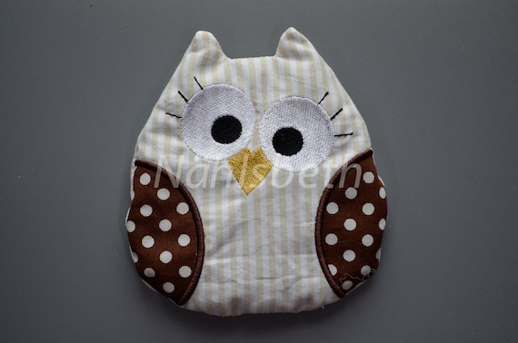 Owl cherry pillow