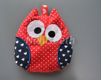 Owl cherry pillow