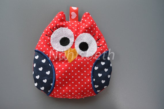 Owl cherry pillow