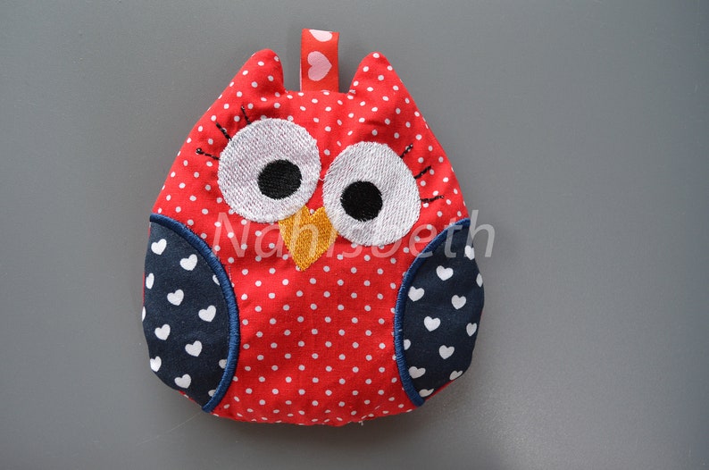 Owl cherry pillow image 1