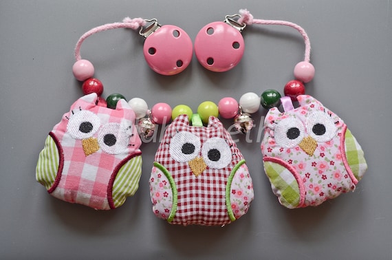 Pushchair chain Owls - The ORIGINAL -