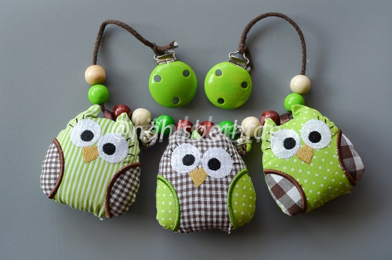 Pushchair chain Owls - The ORIGINAL -