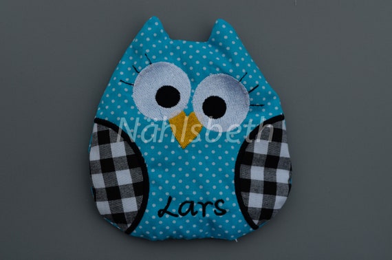 Owl cherry pillow