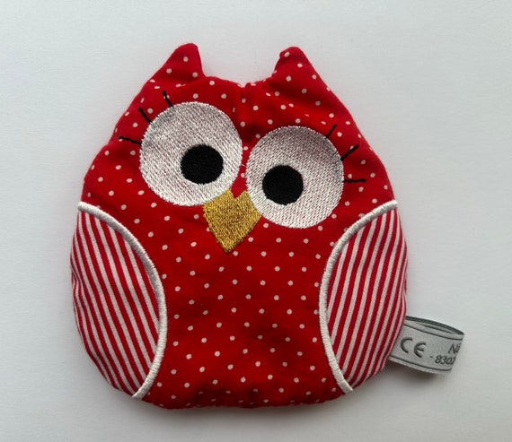 Owl cherry pillow Kirschkern-, Körnerkissen
