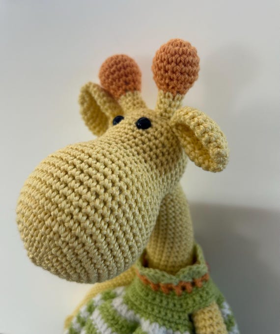 crochet animal, giraffe