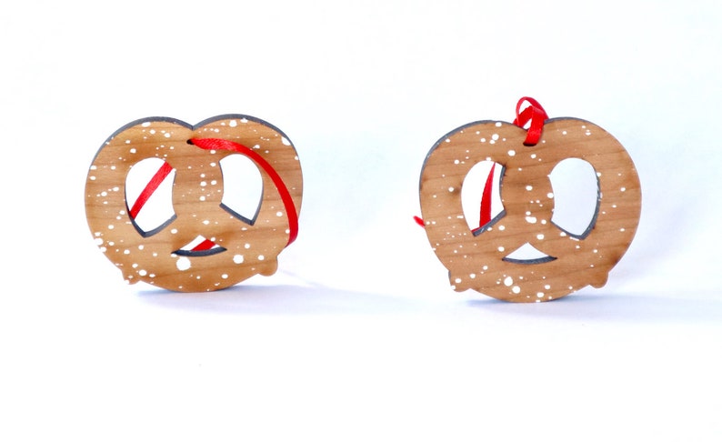 Collin Garrity Salted Pretzel Ornament