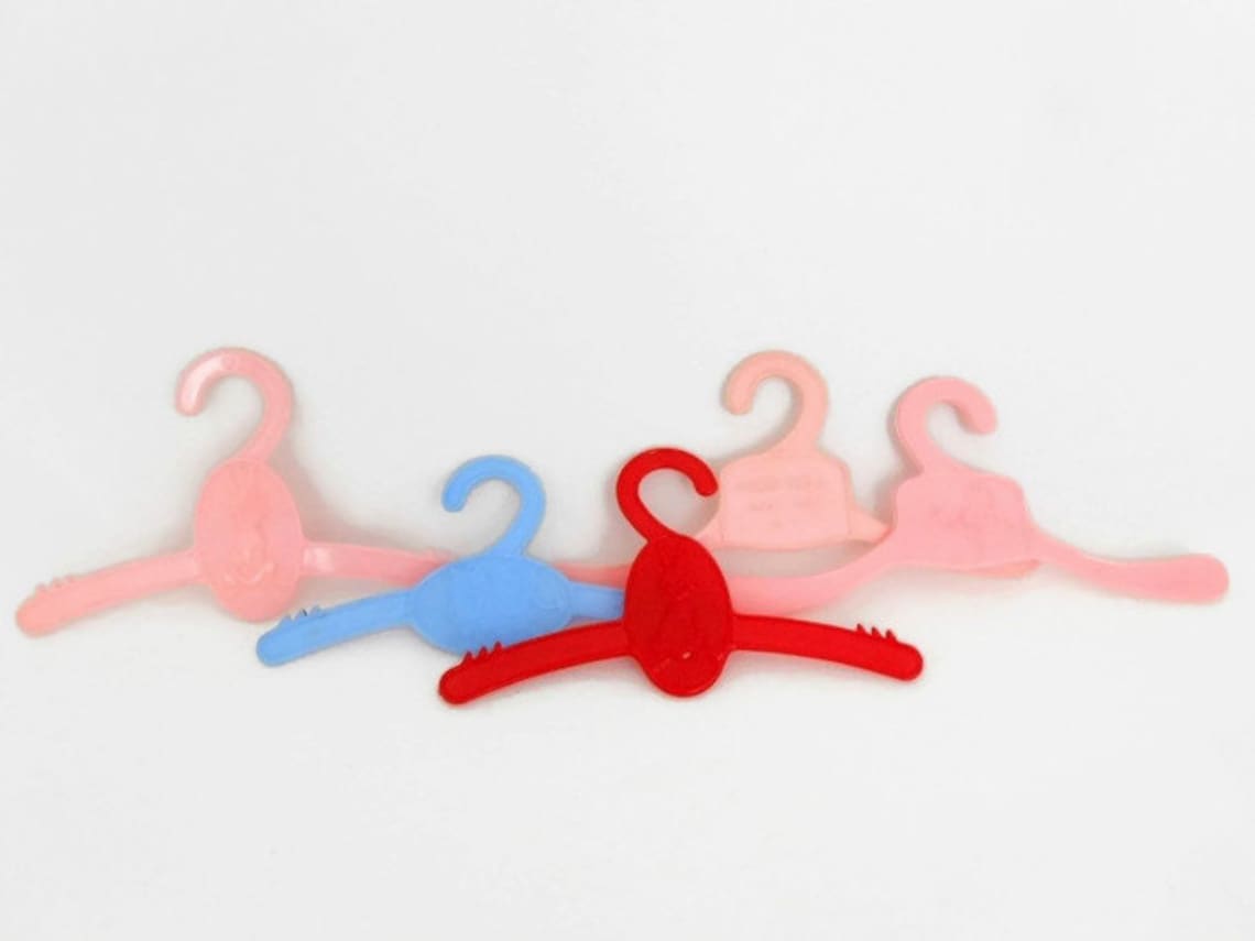 Vintage Doll Clothes Hangers Set of 5 Peggy Ann and Prog Etsy