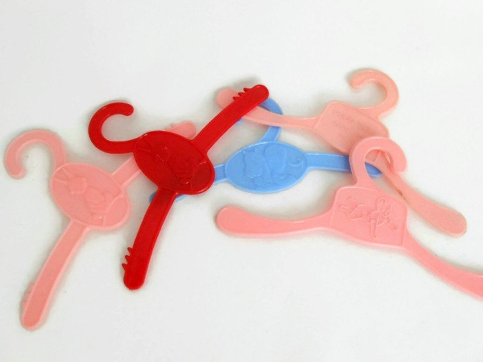 Vintage Doll Clothes Hangers Set of 5 Peggy Ann and Prog Etsy