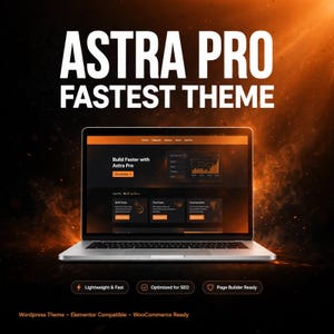 Astra Pro WordPress Theme | Fast Business Website Template | 100+ Starter Sites WooCommerce Bundle