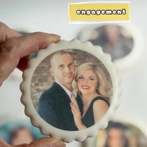 Personalized Photo Cookie Custom Photo Cookies Party Favor Special Event Memory Gift For Wedding Picture Treat Design Custom Edible Print