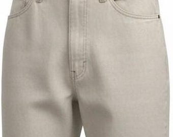 Vintage LL Bean Tan 5-Pocket High Rise Straight Leg Jeans (Size 14 Tall)