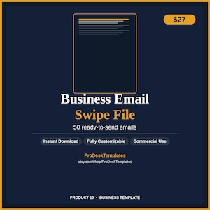 Freelancer Business Email Templates: 50 Ready-to-Send Swipe File (PDF Download)