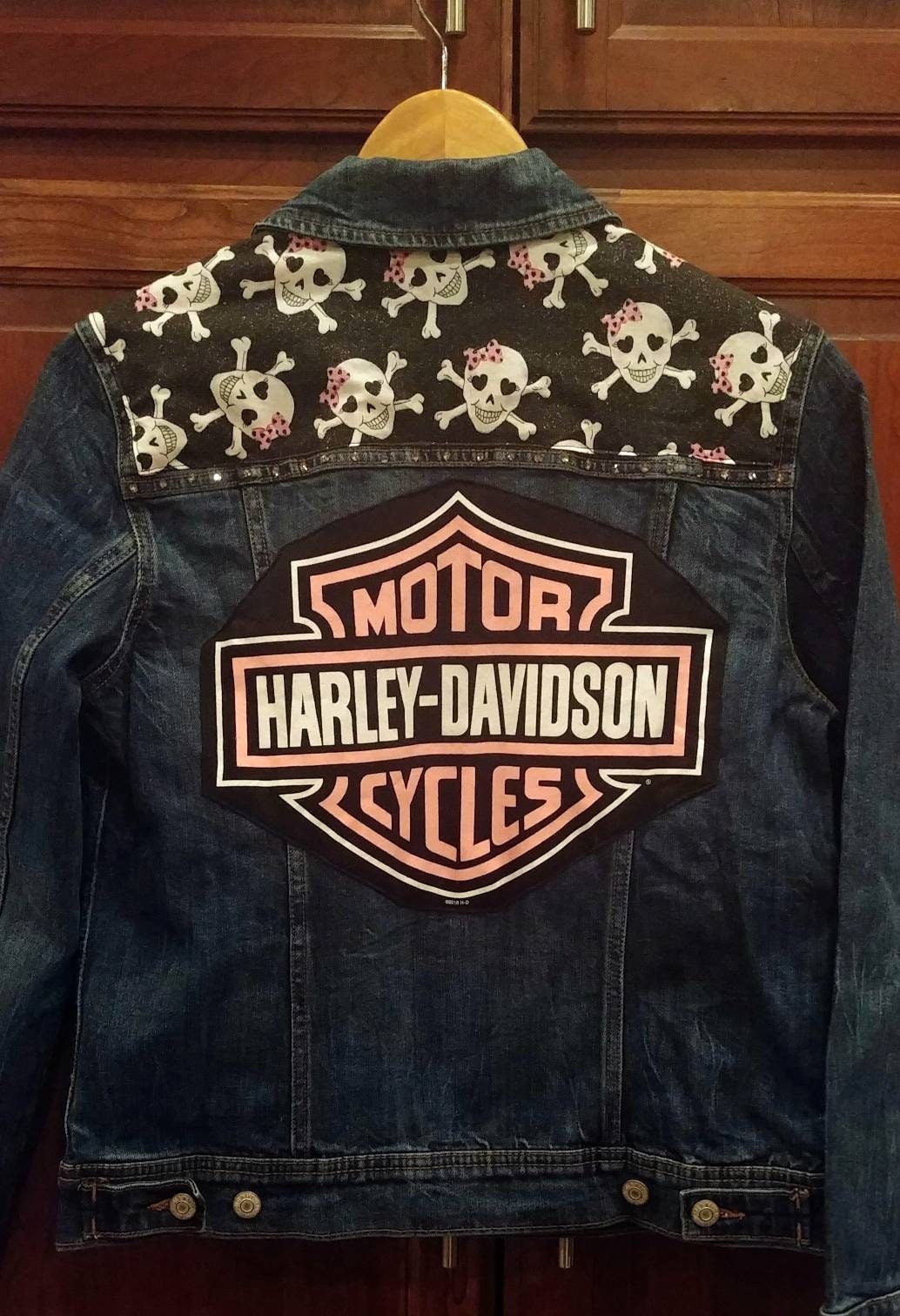 harley skull jacket