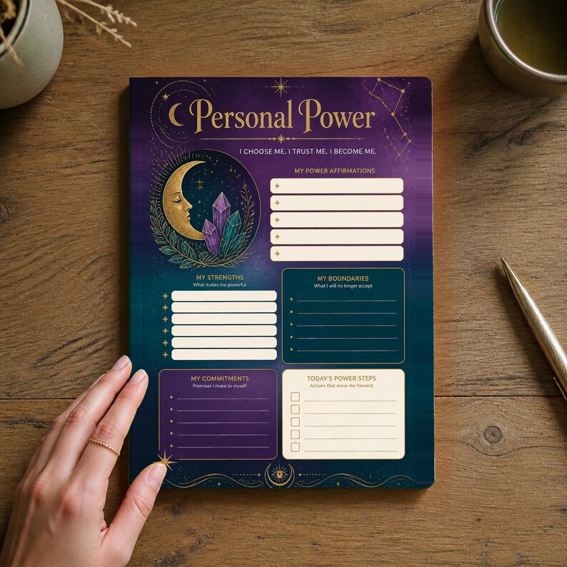 Mindset Transform Reinvention Blueprint Workbook, Empowerment Journal for Transformation ...