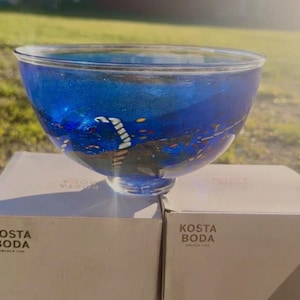 未使用・箱入　KOSTA BODA　SATELLITE　２２cmボウル Kosta Boda Satellite - Etsy